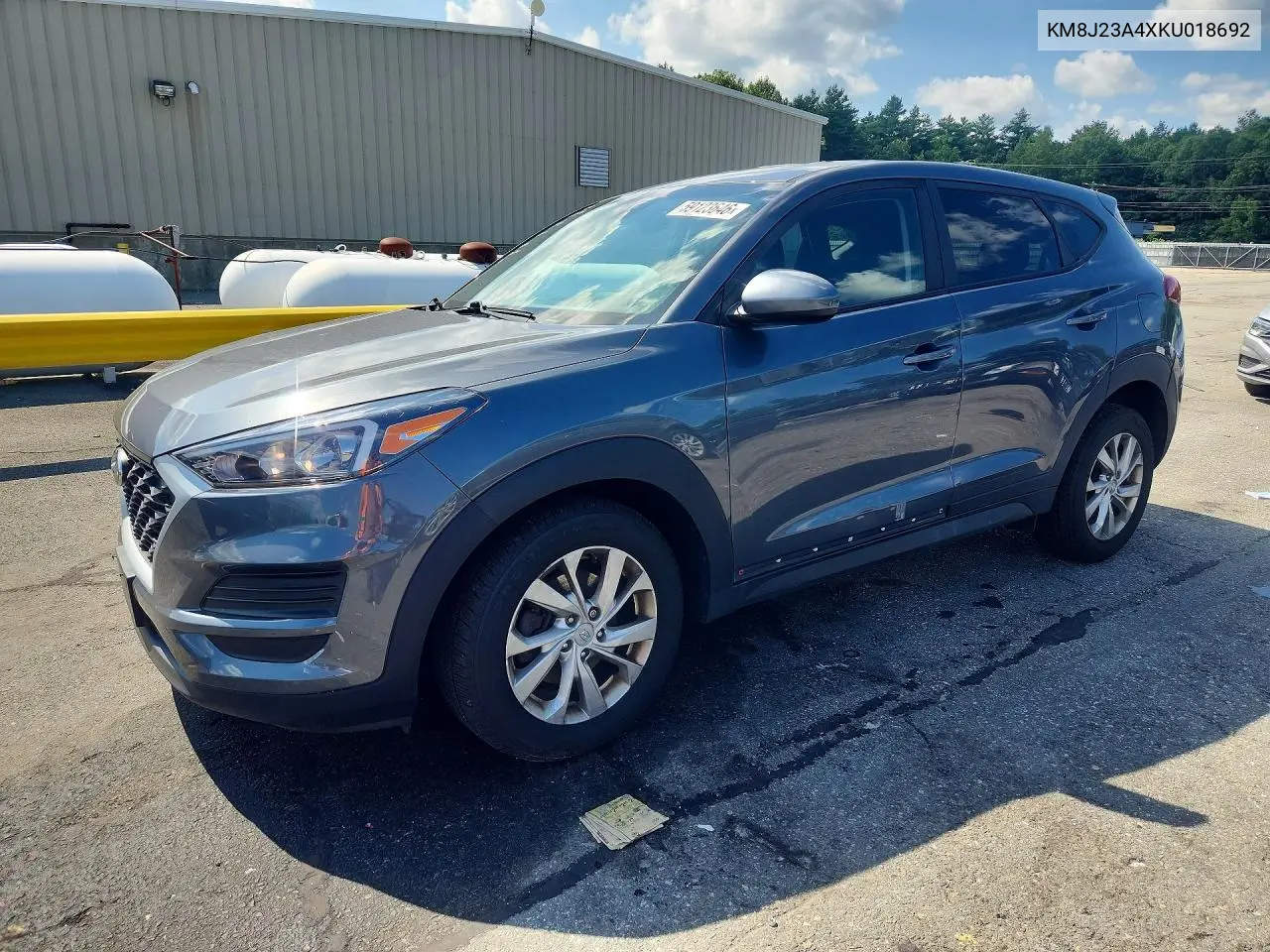 2019 Hyundai Tucson Se VIN: KM8J23A4XKU018692 Lot: 59123646