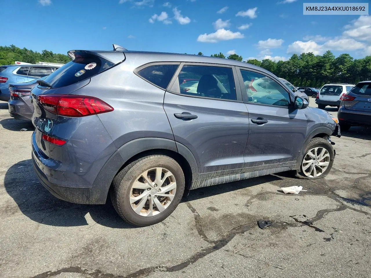 2019 Hyundai Tucson Se VIN: KM8J23A4XKU018692 Lot: 59123646