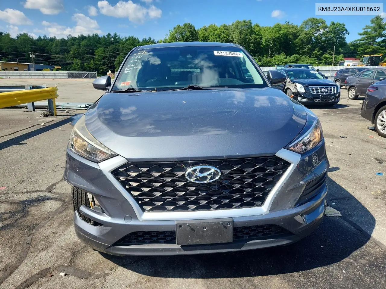 2019 Hyundai Tucson Se VIN: KM8J23A4XKU018692 Lot: 59123646
