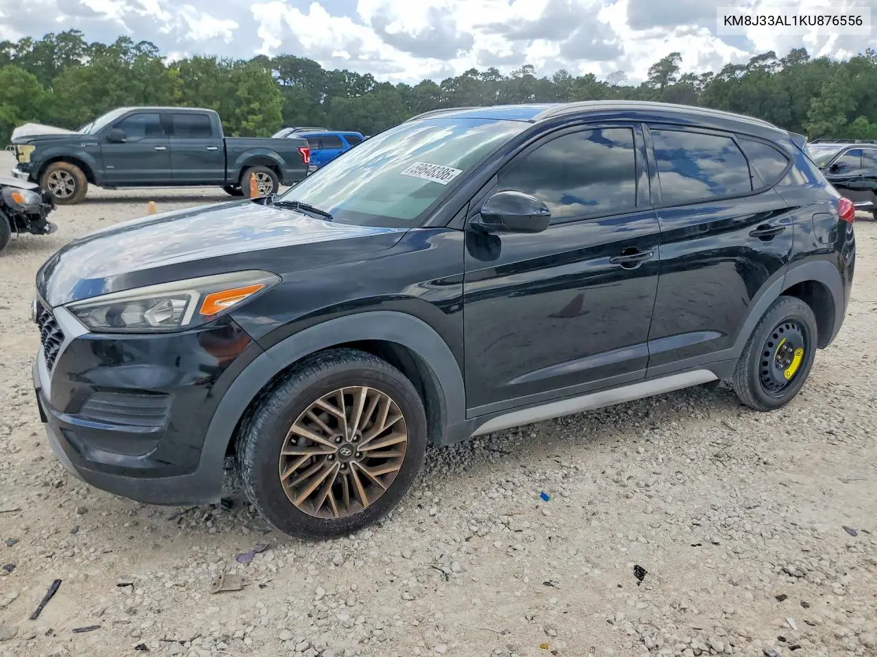 2019 Hyundai Tucson Sel VIN: KM8J33AL1KU876556 Lot: 59648386