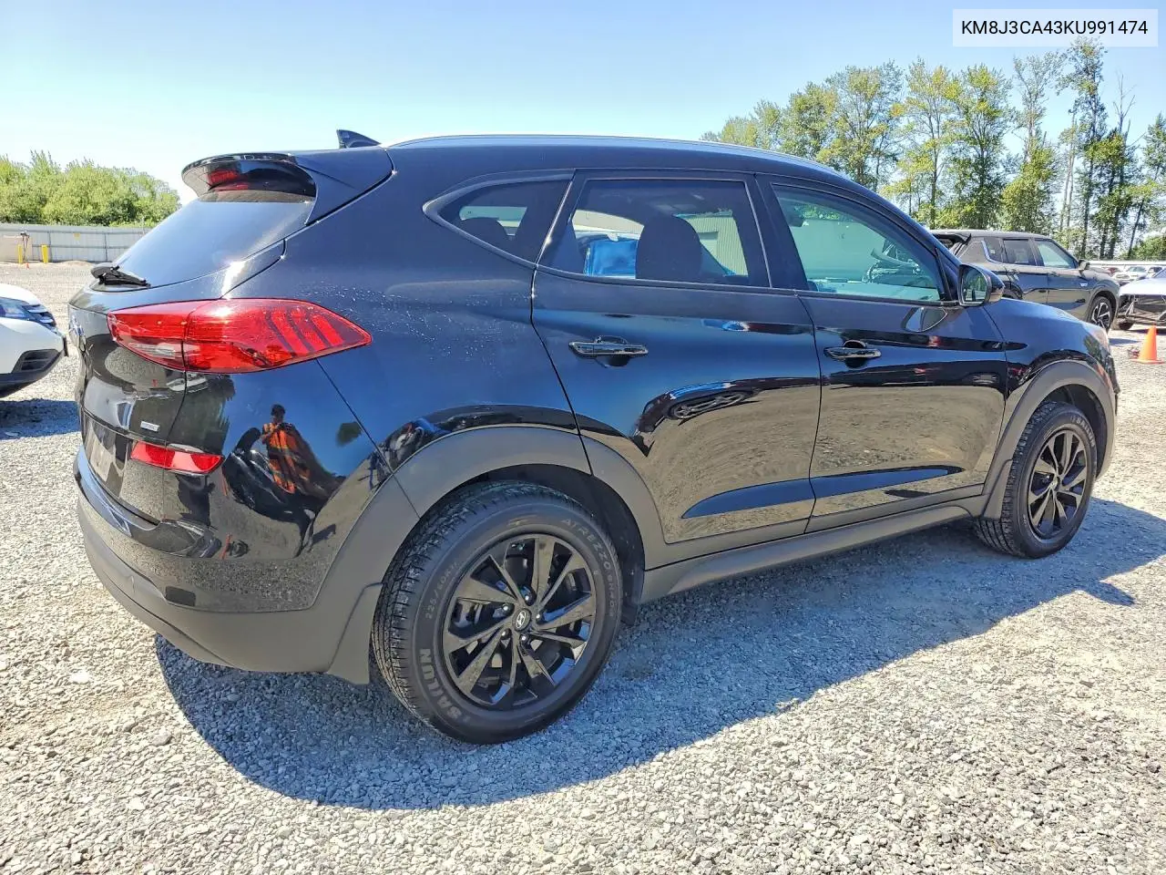 2019 Hyundai Tucson Value VIN: KM8J3CA43KU991474 Lot: 60325046