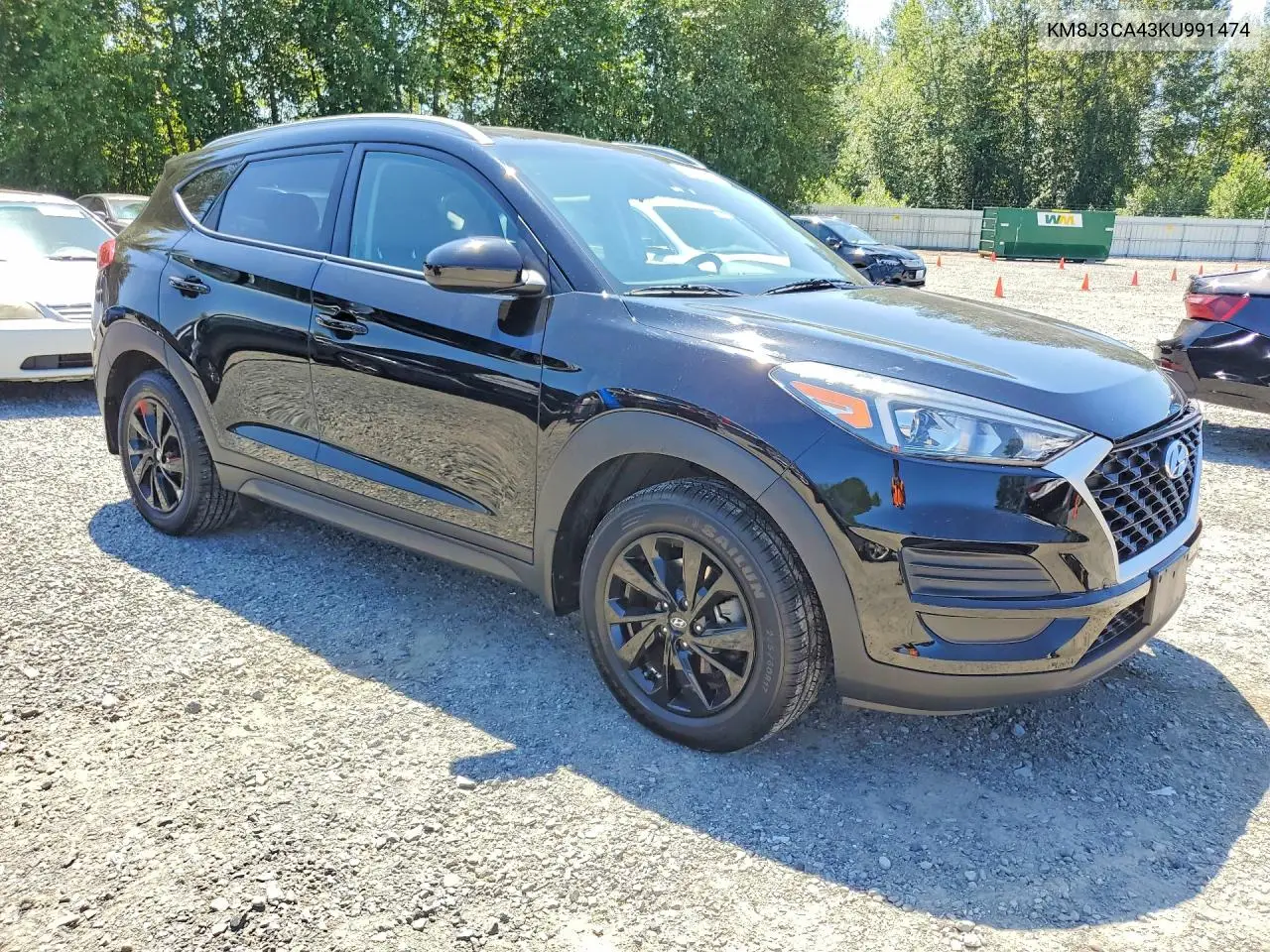 2019 Hyundai Tucson Value VIN: KM8J3CA43KU991474 Lot: 60325046