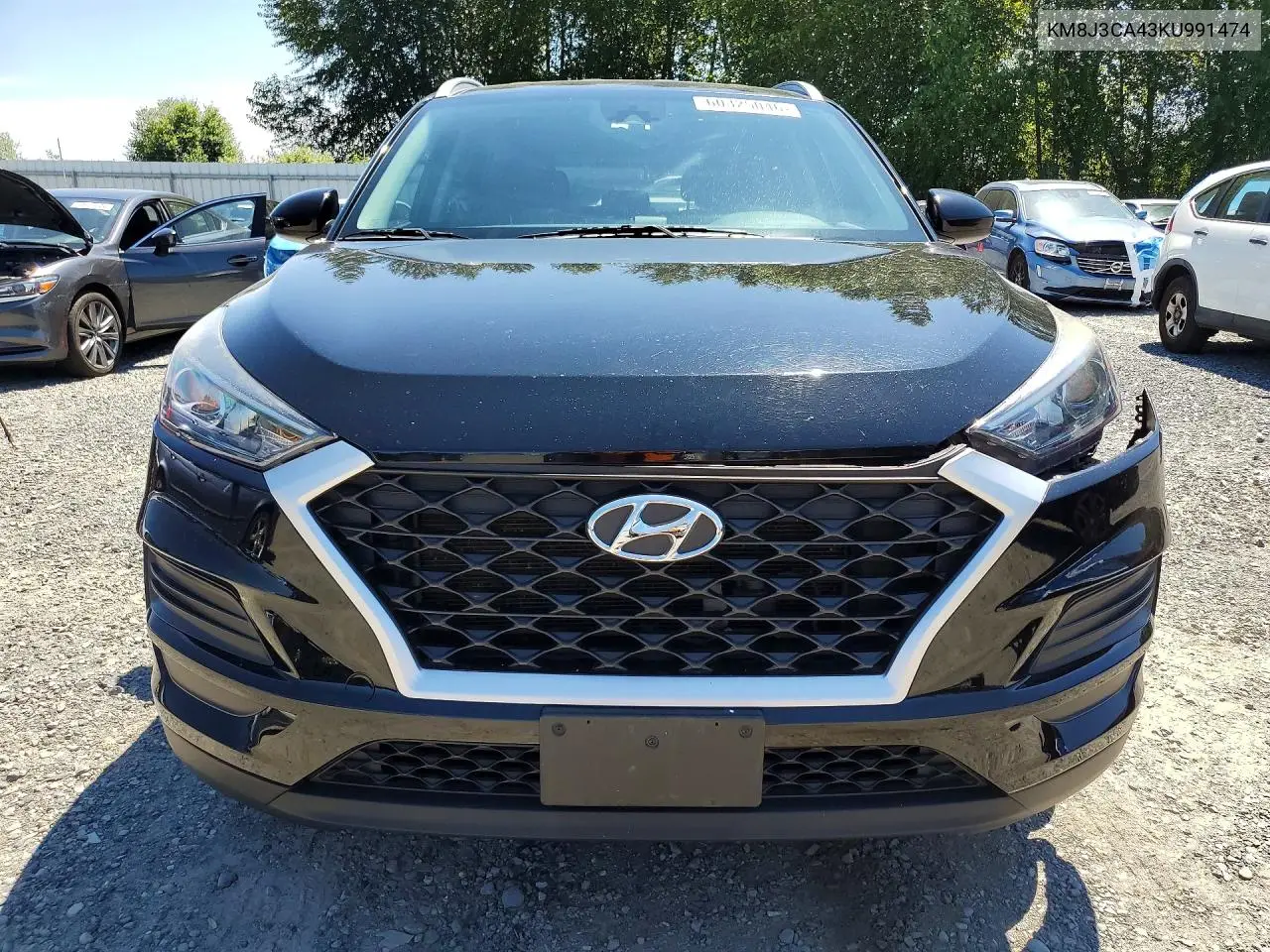 2019 Hyundai Tucson Value VIN: KM8J3CA43KU991474 Lot: 60325046