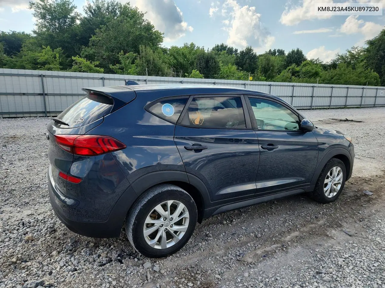 2019 Hyundai Tucson Se VIN: KM8J23A45KU897230 Lot: 60565446