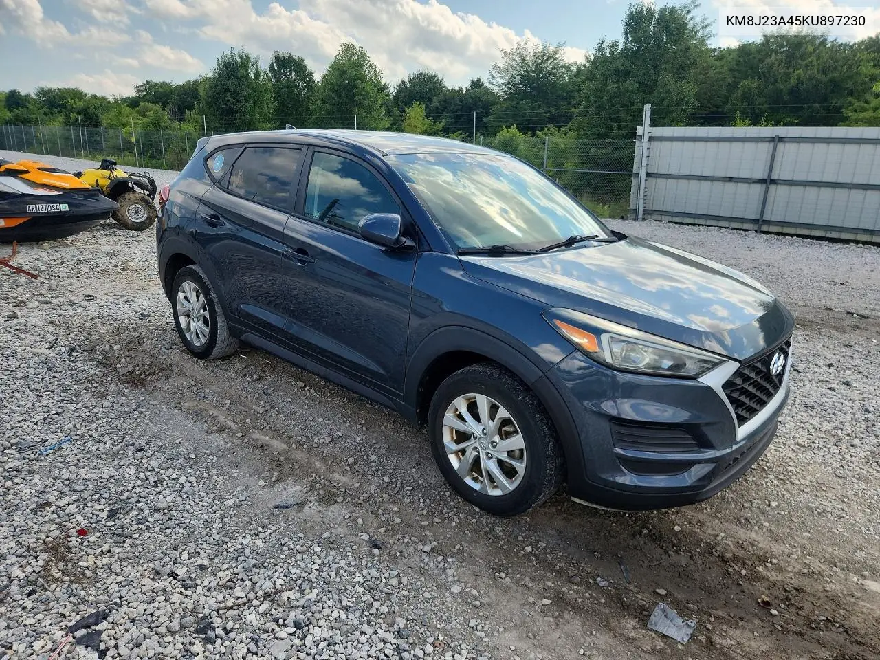 2019 Hyundai Tucson Se VIN: KM8J23A45KU897230 Lot: 60565446