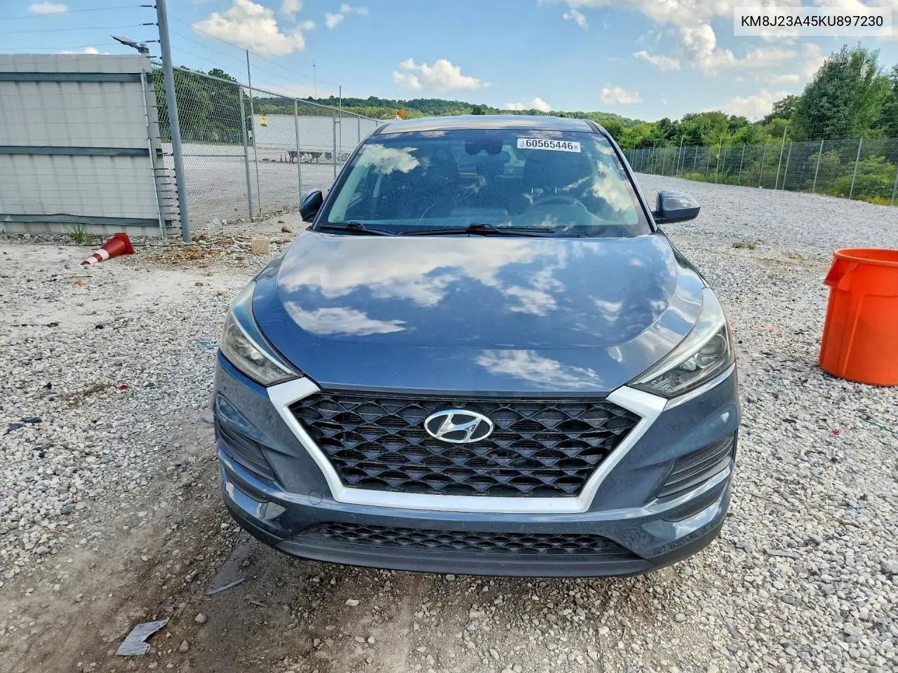 2019 Hyundai Tucson Se VIN: KM8J23A45KU897230 Lot: 60565446