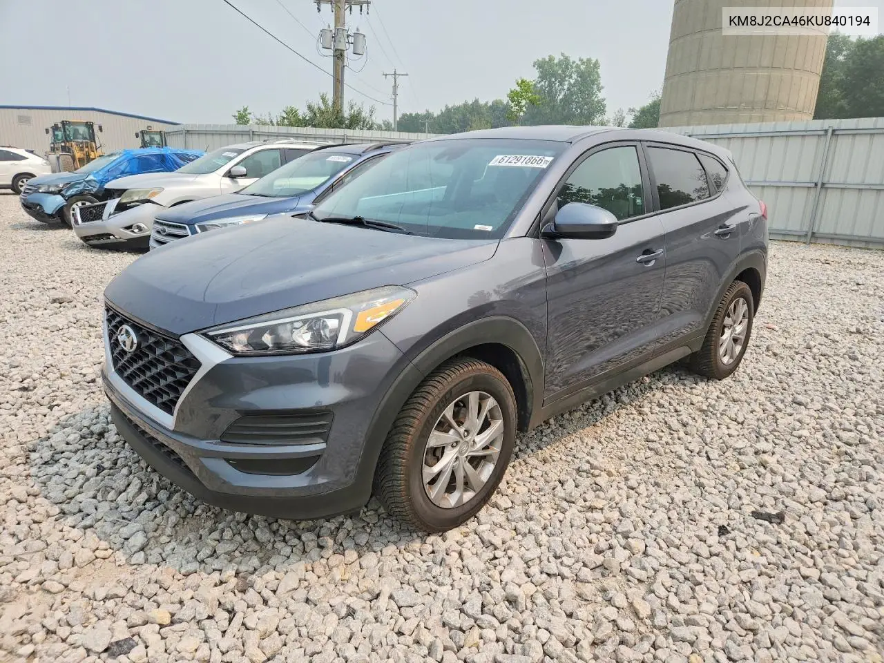 2019 Hyundai Tucson Se VIN: KM8J2CA46KU840194 Lot: 61291866