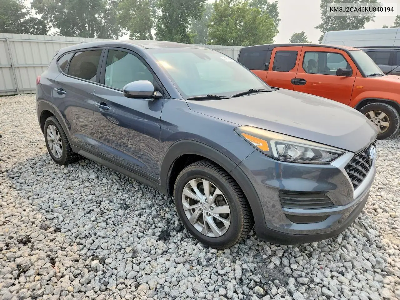 2019 Hyundai Tucson Se VIN: KM8J2CA46KU840194 Lot: 61291866