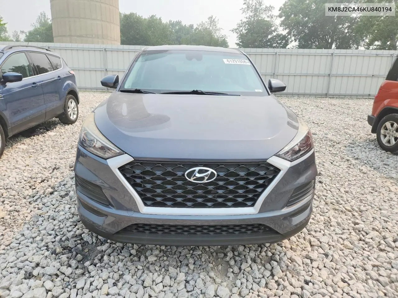 2019 Hyundai Tucson Se VIN: KM8J2CA46KU840194 Lot: 61291866