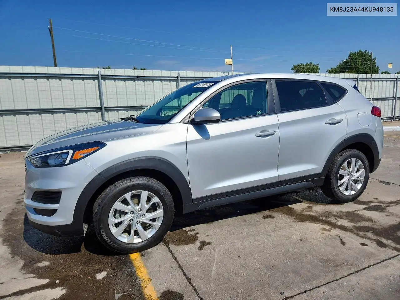 2019 Hyundai Tucson Se VIN: KM8J23A44KU948135 Lot: 61395916