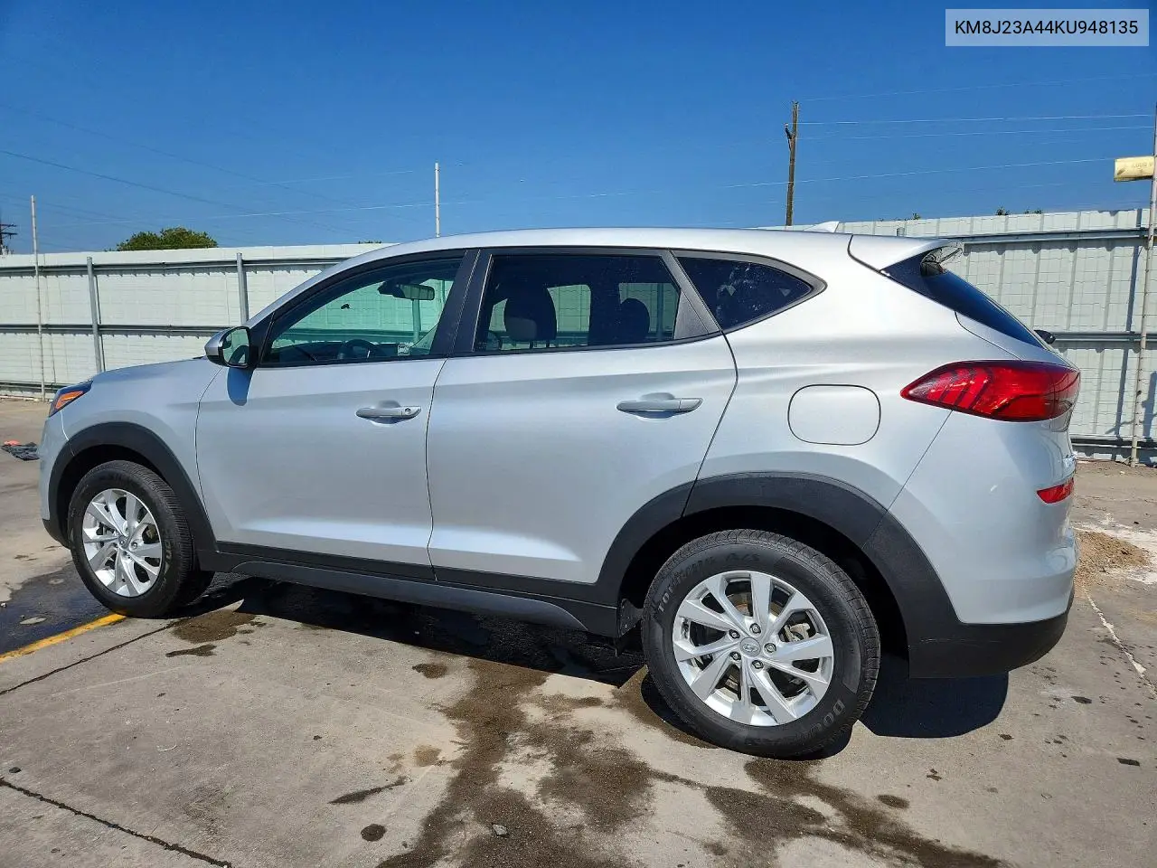2019 Hyundai Tucson Se VIN: KM8J23A44KU948135 Lot: 61395916