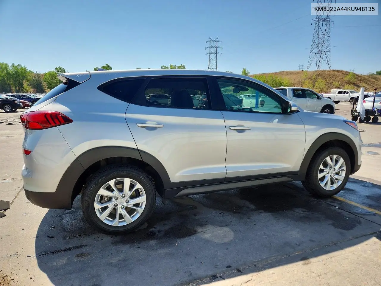 2019 Hyundai Tucson Se VIN: KM8J23A44KU948135 Lot: 61395916