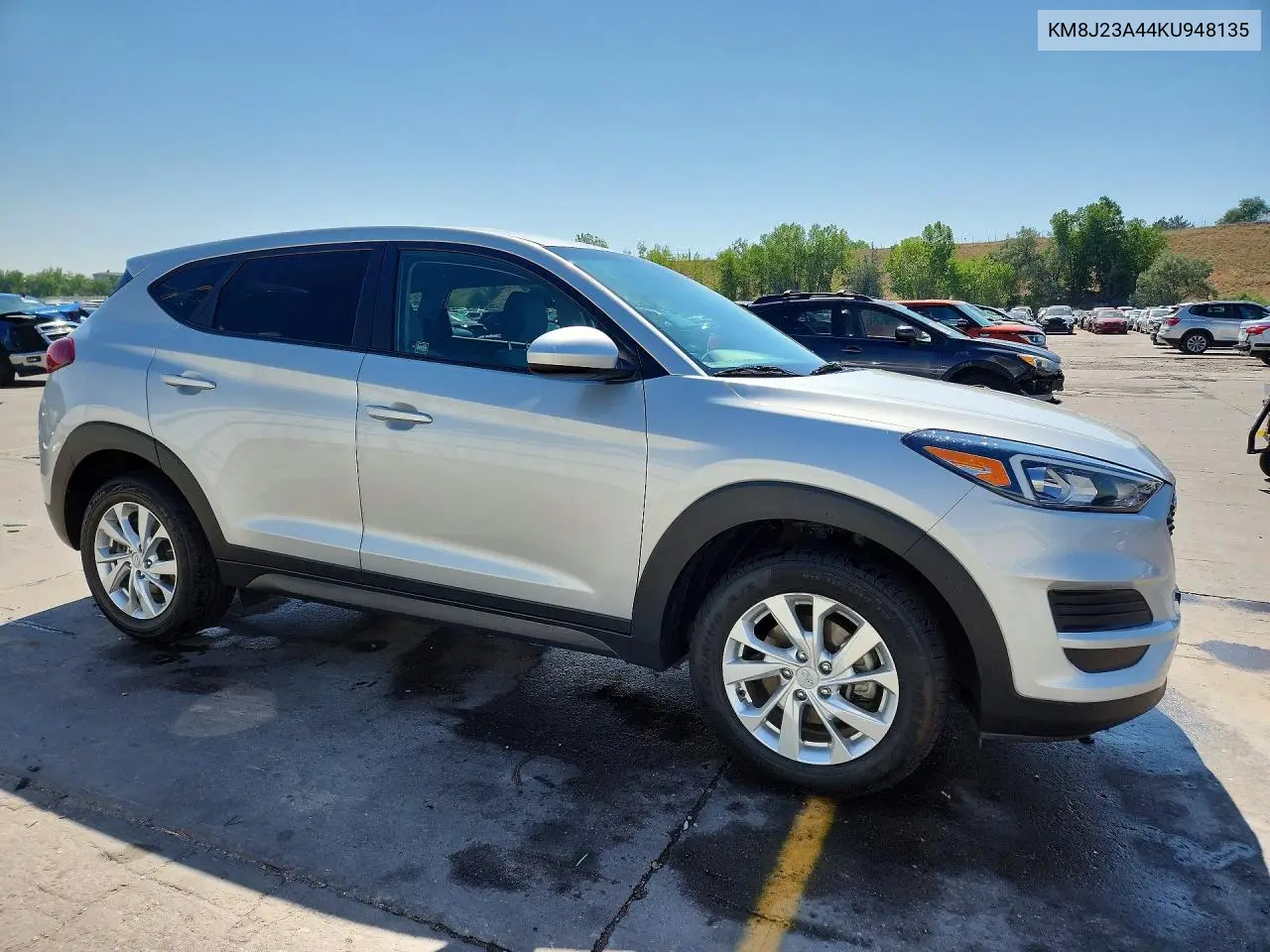 2019 Hyundai Tucson Se VIN: KM8J23A44KU948135 Lot: 61395916