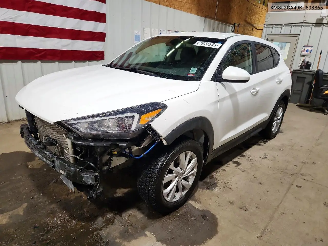 2019 Hyundai Tucson Se VIN: KM8J2CA49KU898865 Lot: 61624306