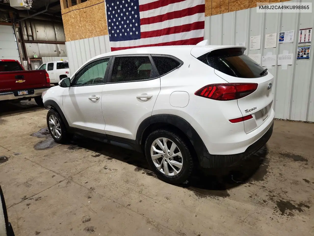2019 Hyundai Tucson Se VIN: KM8J2CA49KU898865 Lot: 61624306