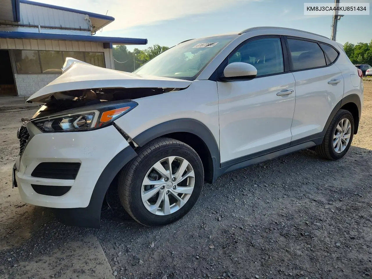 2019 Hyundai Tucson Value VIN: KM8J3CA44KU851434 Lot: 61677666