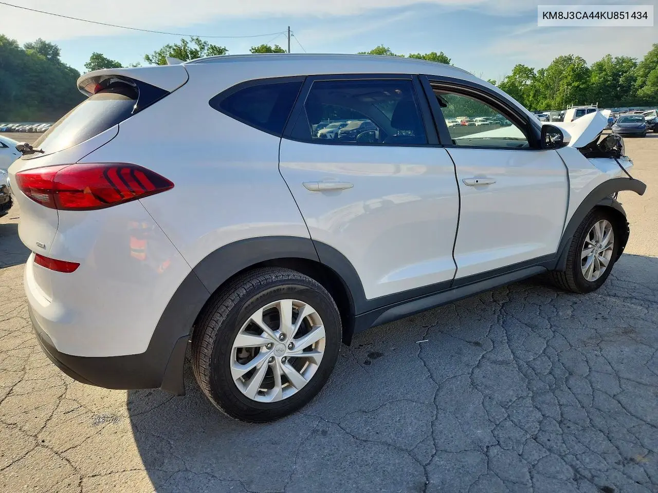 2019 Hyundai Tucson Value VIN: KM8J3CA44KU851434 Lot: 61677666
