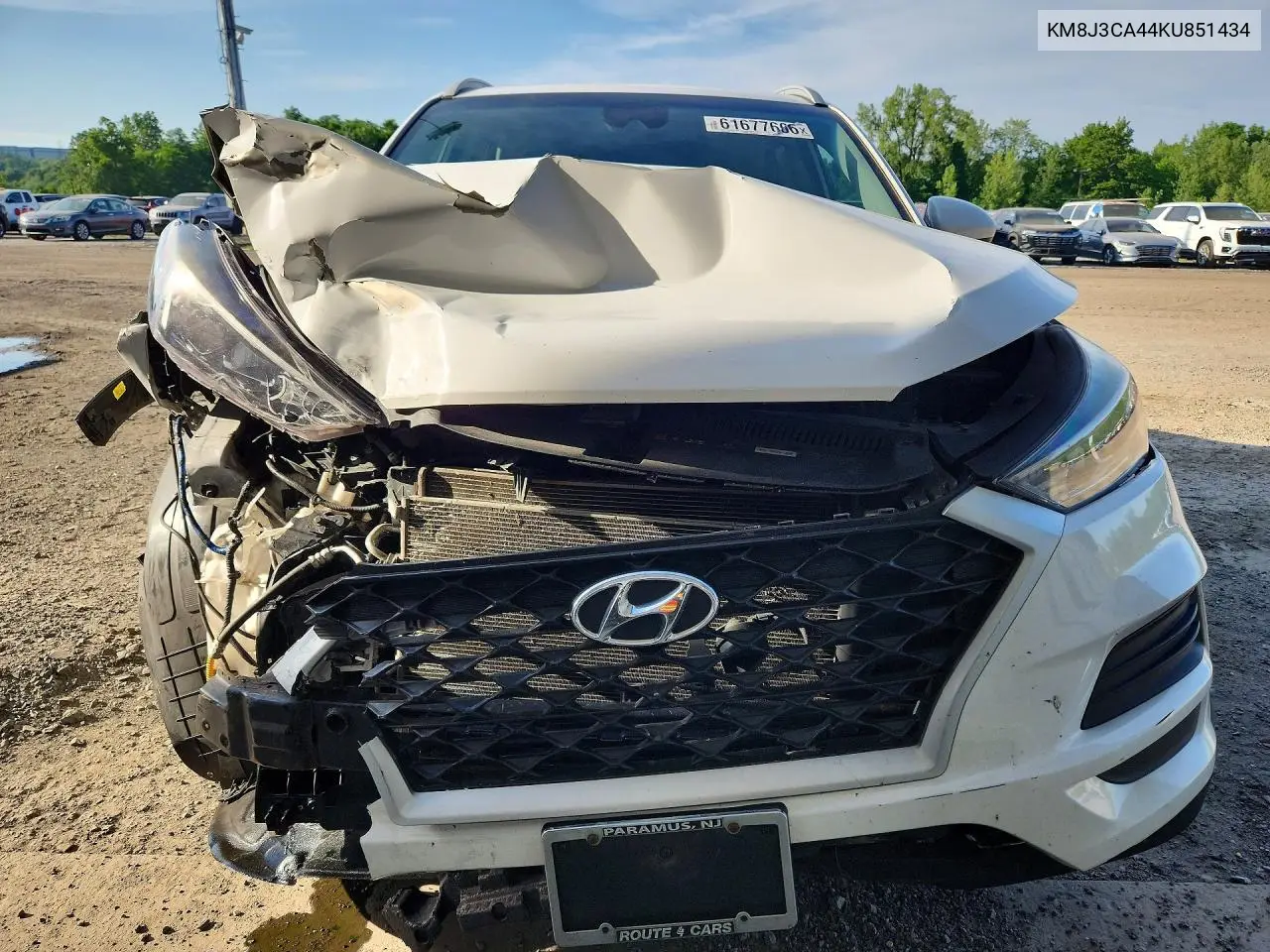 2019 Hyundai Tucson Value VIN: KM8J3CA44KU851434 Lot: 61677666