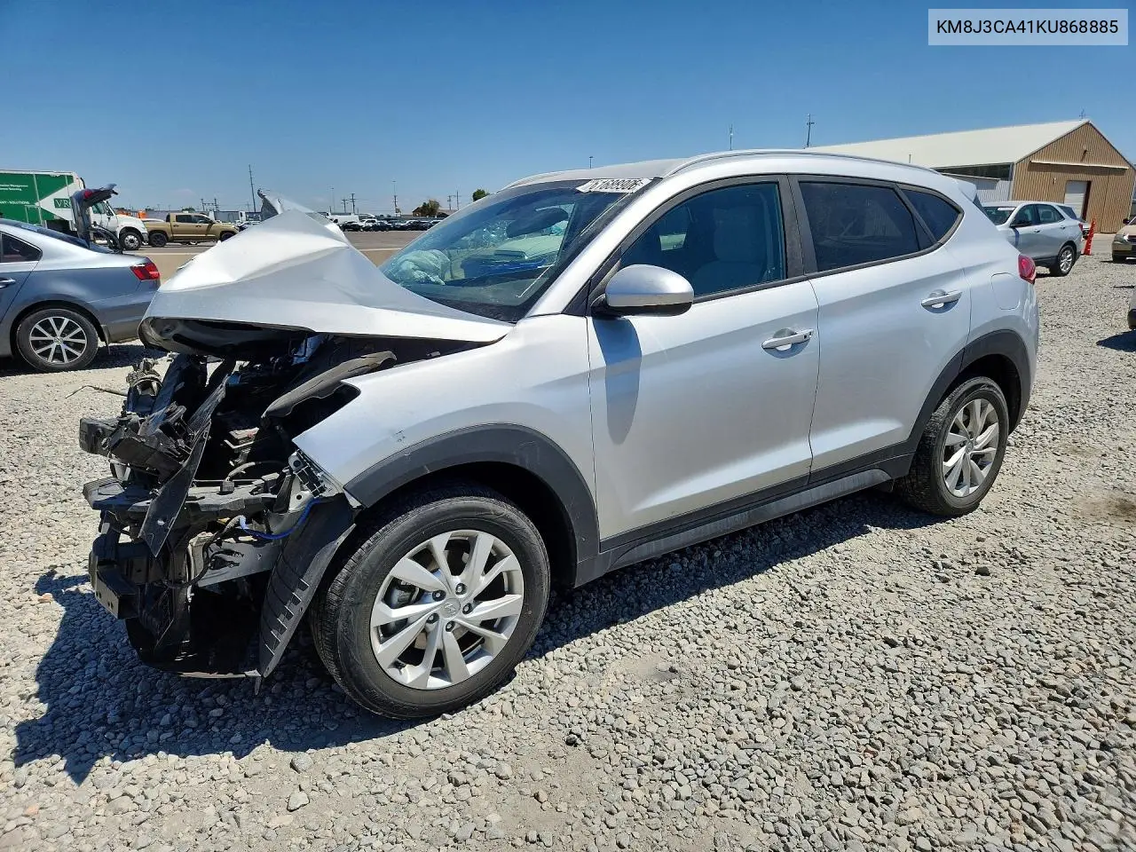2019 Hyundai Tucson Value VIN: KM8J3CA41KU868885 Lot: 61688906