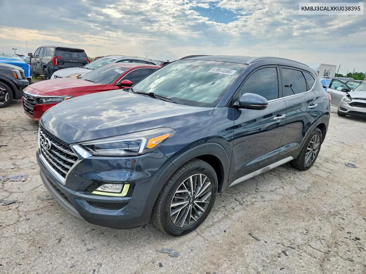 2019 Hyundai Tucson Limited VIN: KM8J3CALXKU038395 Lot: 61864086