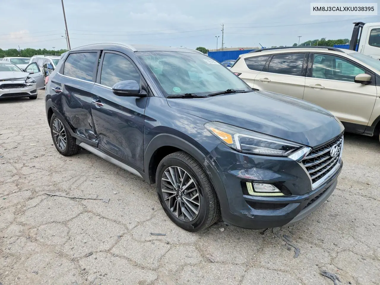 2019 Hyundai Tucson Limited VIN: KM8J3CALXKU038395 Lot: 61864086