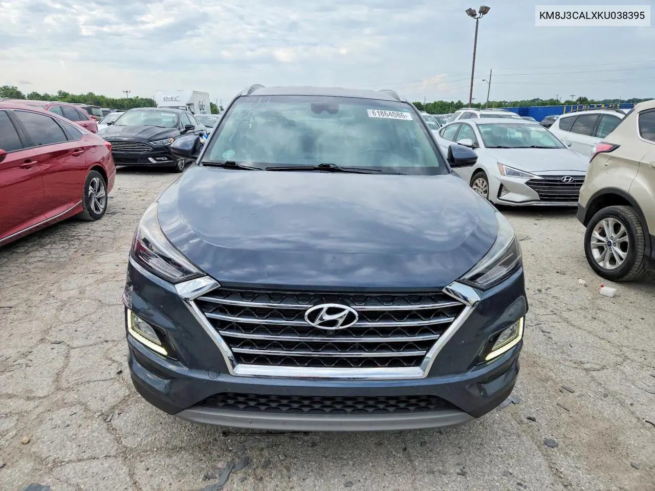 2019 Hyundai Tucson Limited VIN: KM8J3CALXKU038395 Lot: 61864086