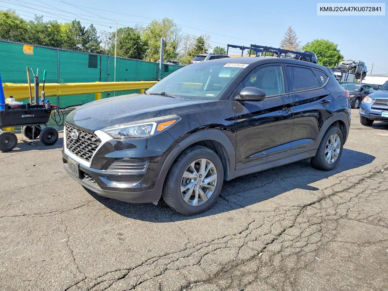 2019 Hyundai Tucson Se VIN: KM8J2CA47KU072841 Lot: 62122676