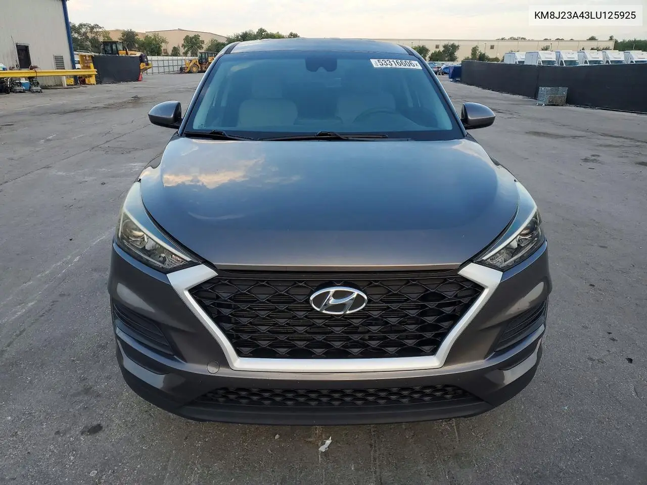 2020 Hyundai Tucson Se VIN: KM8J23A43LU125925 Lot: 53316606
