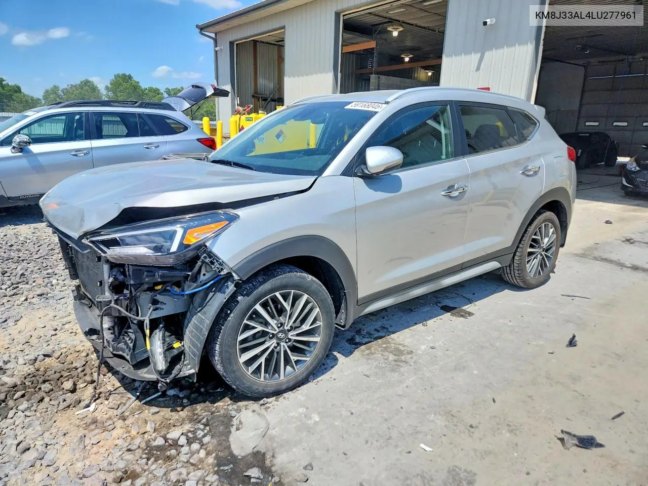 2020 Hyundai Tucson Limited VIN: KM8J33AL4LU277961 Lot: 59168046