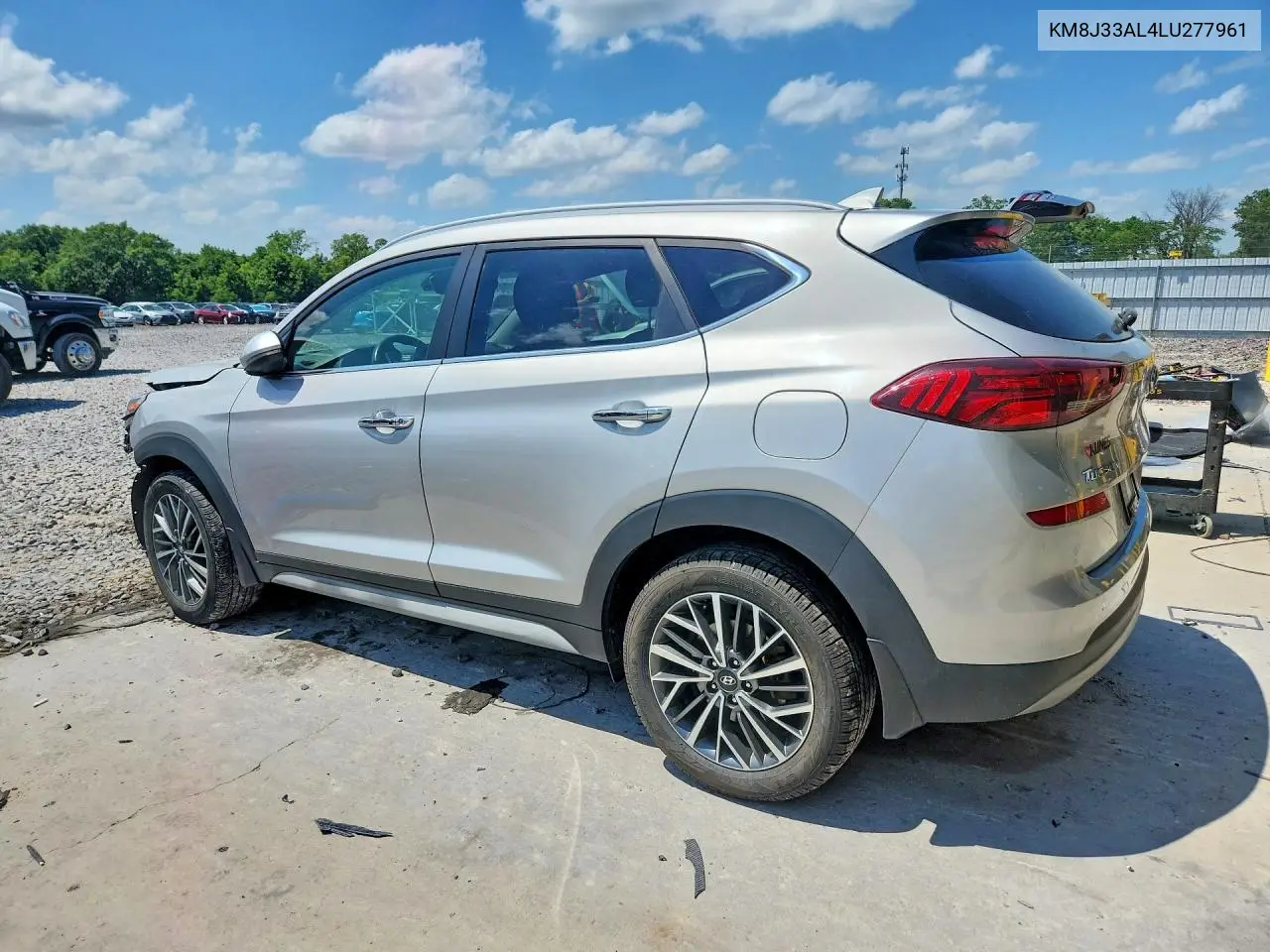 2020 Hyundai Tucson Limited VIN: KM8J33AL4LU277961 Lot: 59168046
