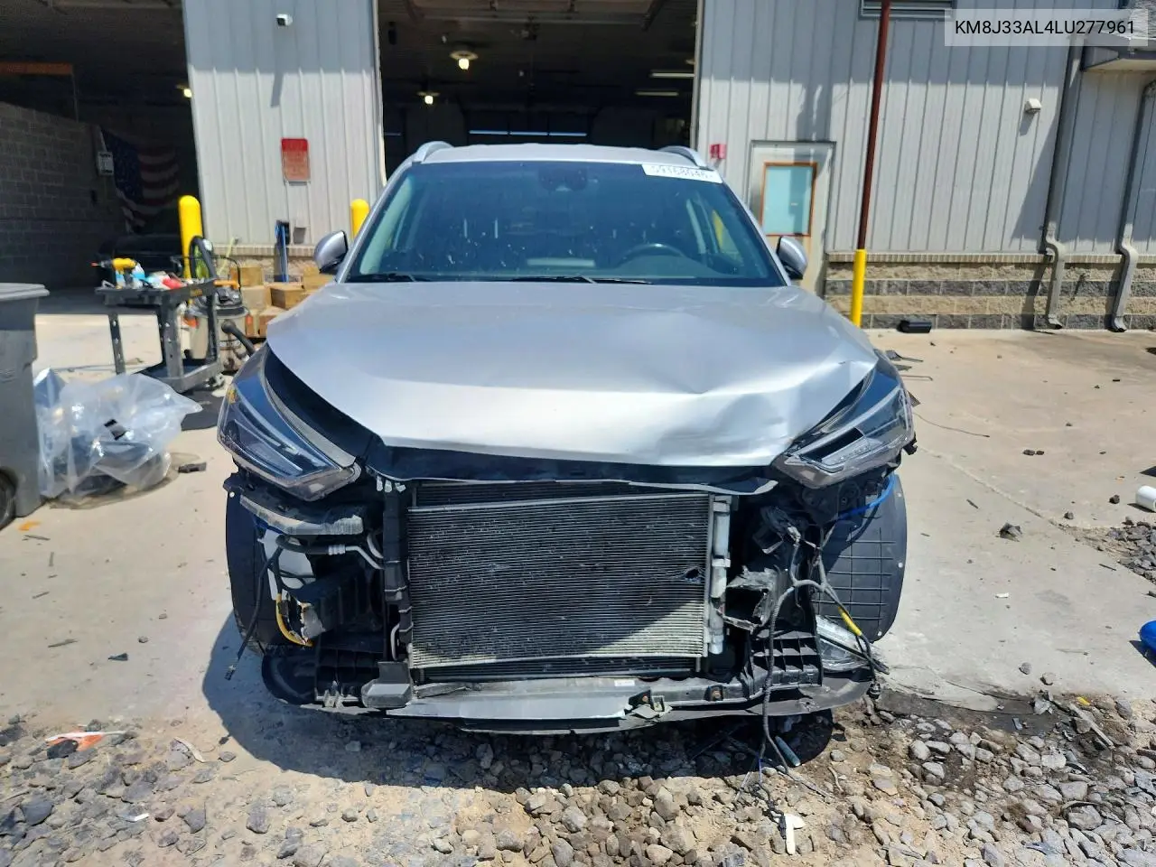 2020 Hyundai Tucson Limited VIN: KM8J33AL4LU277961 Lot: 59168046