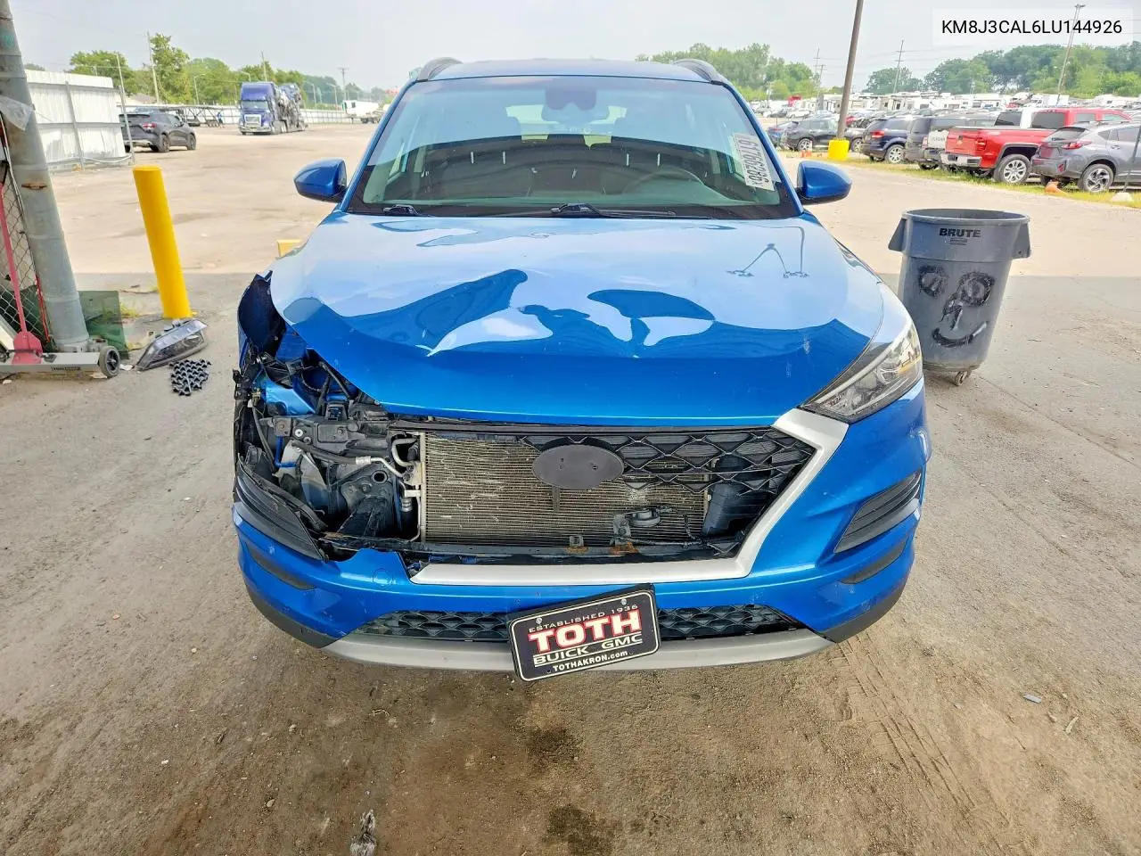 2020 Hyundai Tucson Sel VIN: KM8J3CAL6LU144926 Lot: 61766286