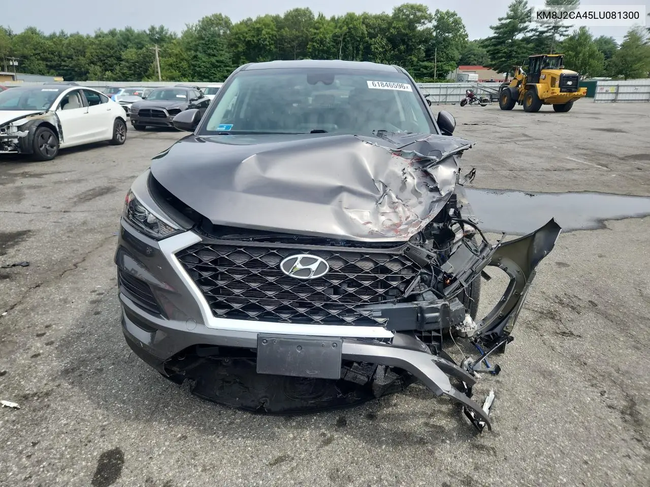 2020 Hyundai Tucson Se VIN: KM8J2CA45LU081300 Lot: 61846596
