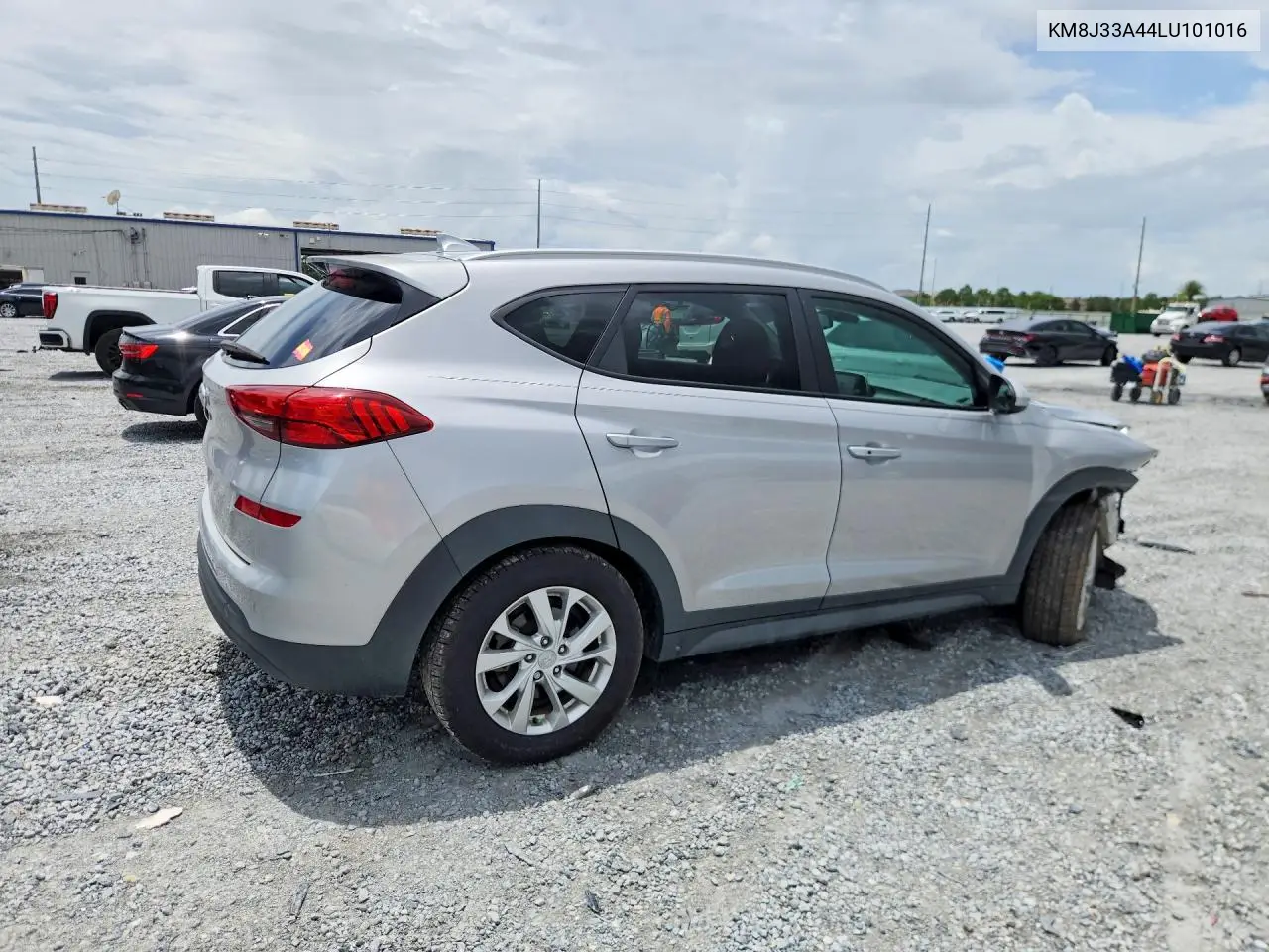 2020 Hyundai Tucson Value VIN: KM8J33A44LU101016 Lot: 61850266