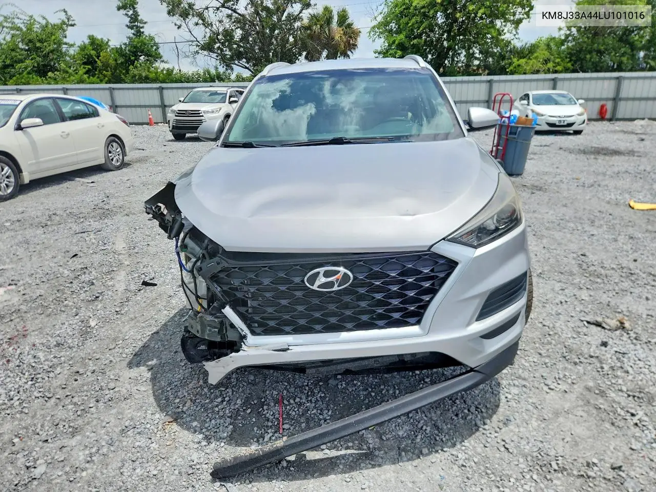 2020 Hyundai Tucson Value VIN: KM8J33A44LU101016 Lot: 61850266