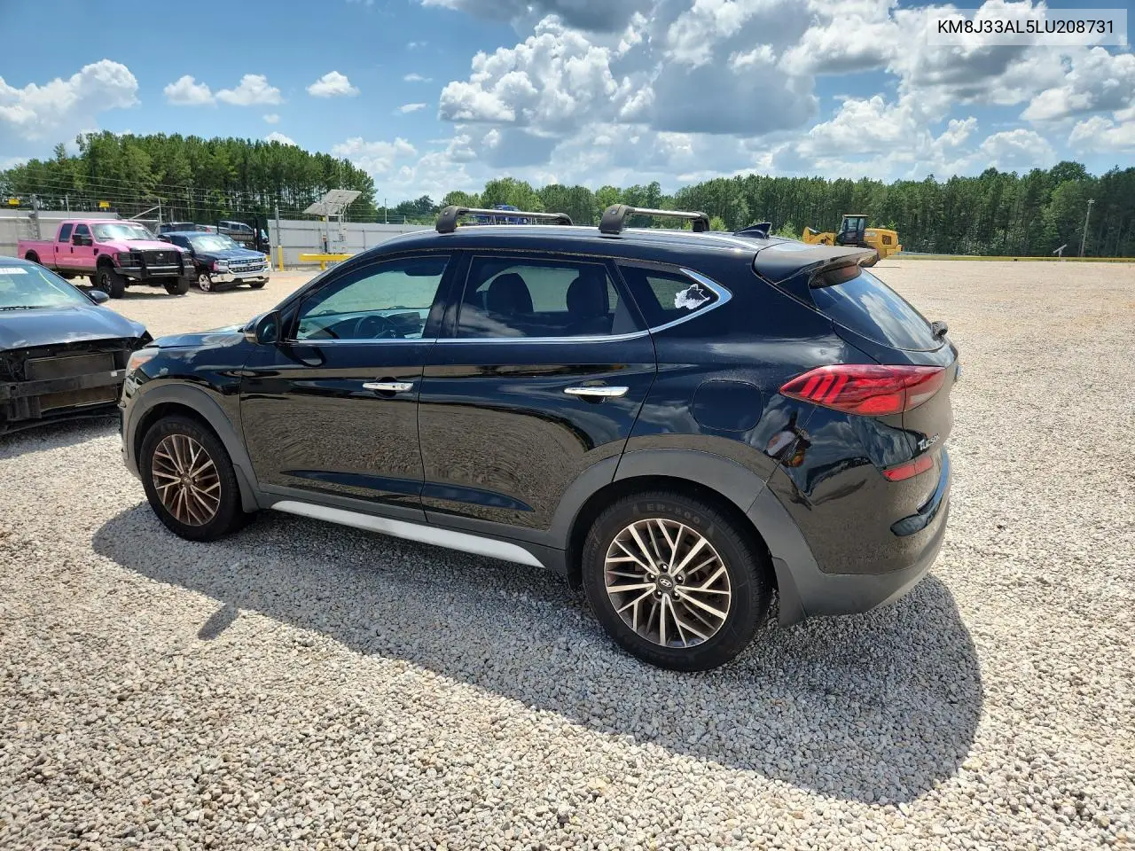2020 Hyundai Tucson Limited VIN: KM8J33AL5LU208731 Lot: 62004866
