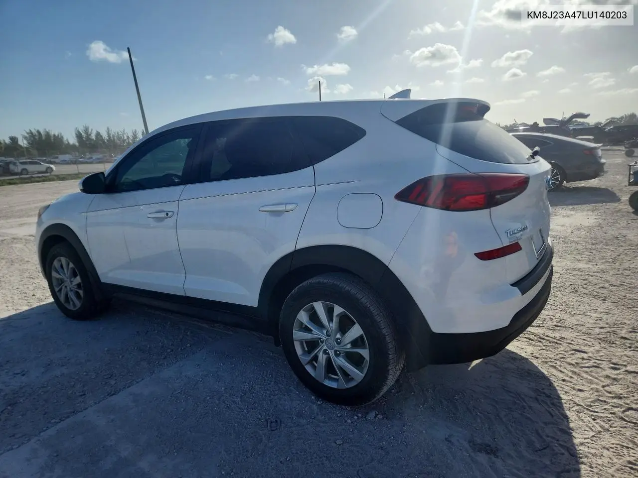 2020 Hyundai Tucson Se VIN: KM8J23A47LU140203 Lot: 62012956