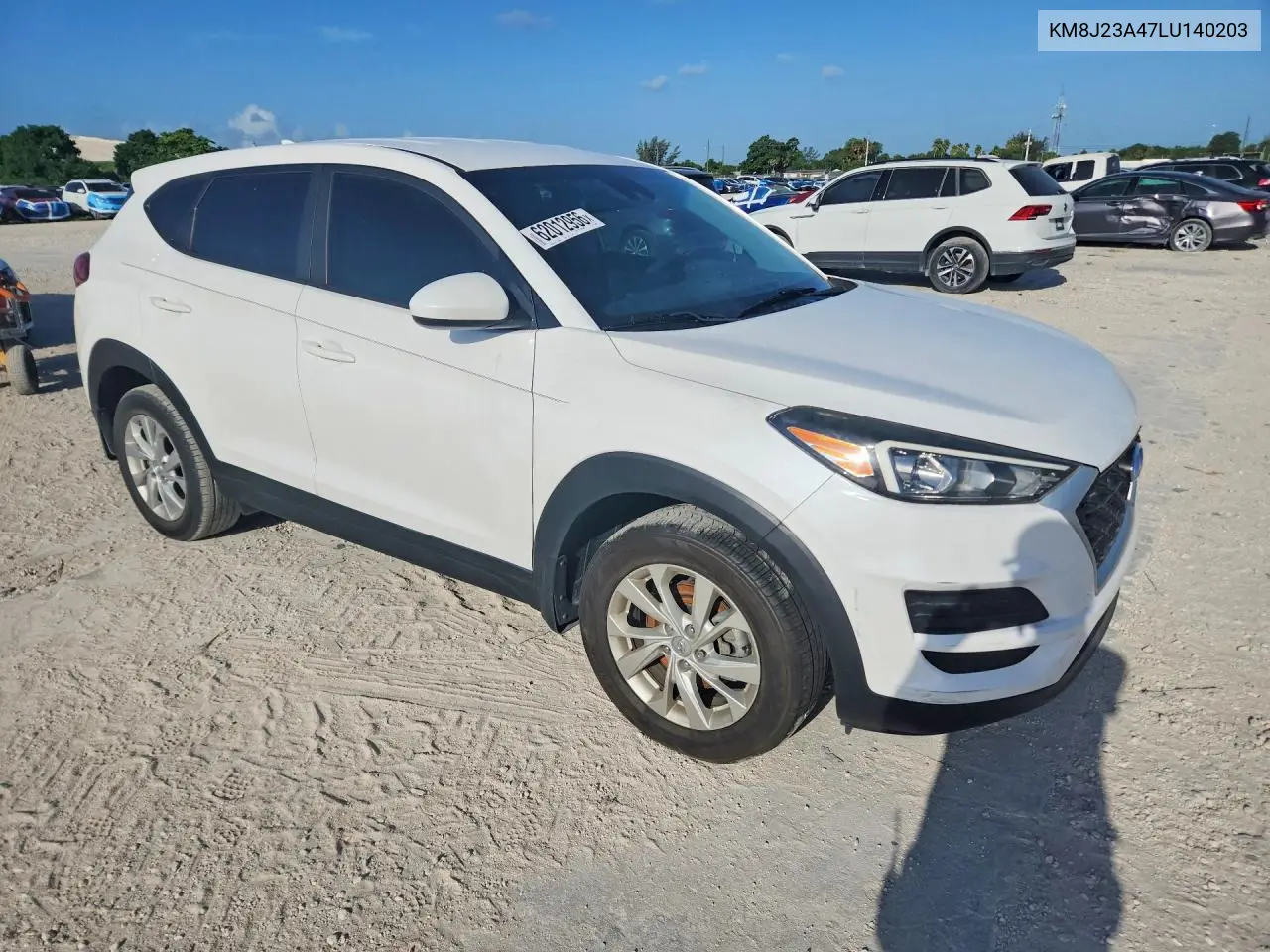 2020 Hyundai Tucson Se VIN: KM8J23A47LU140203 Lot: 62012956