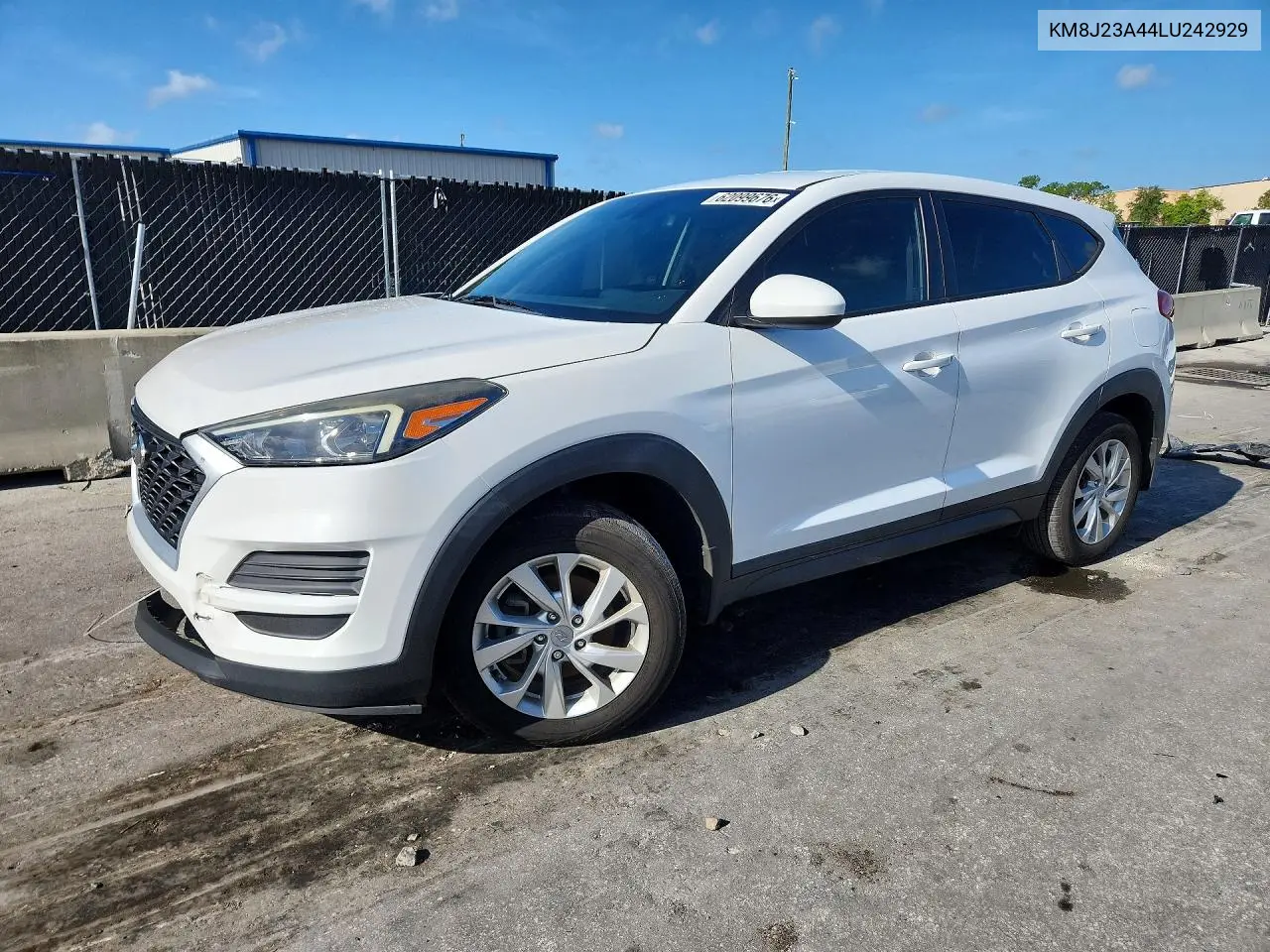 2020 Hyundai Tucson Se VIN: KM8J23A44LU242929 Lot: 62099676