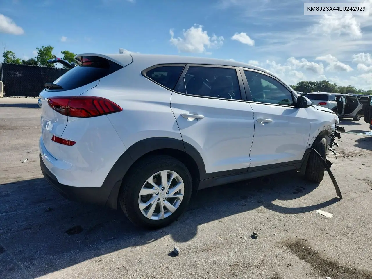 2020 Hyundai Tucson Se VIN: KM8J23A44LU242929 Lot: 62099676