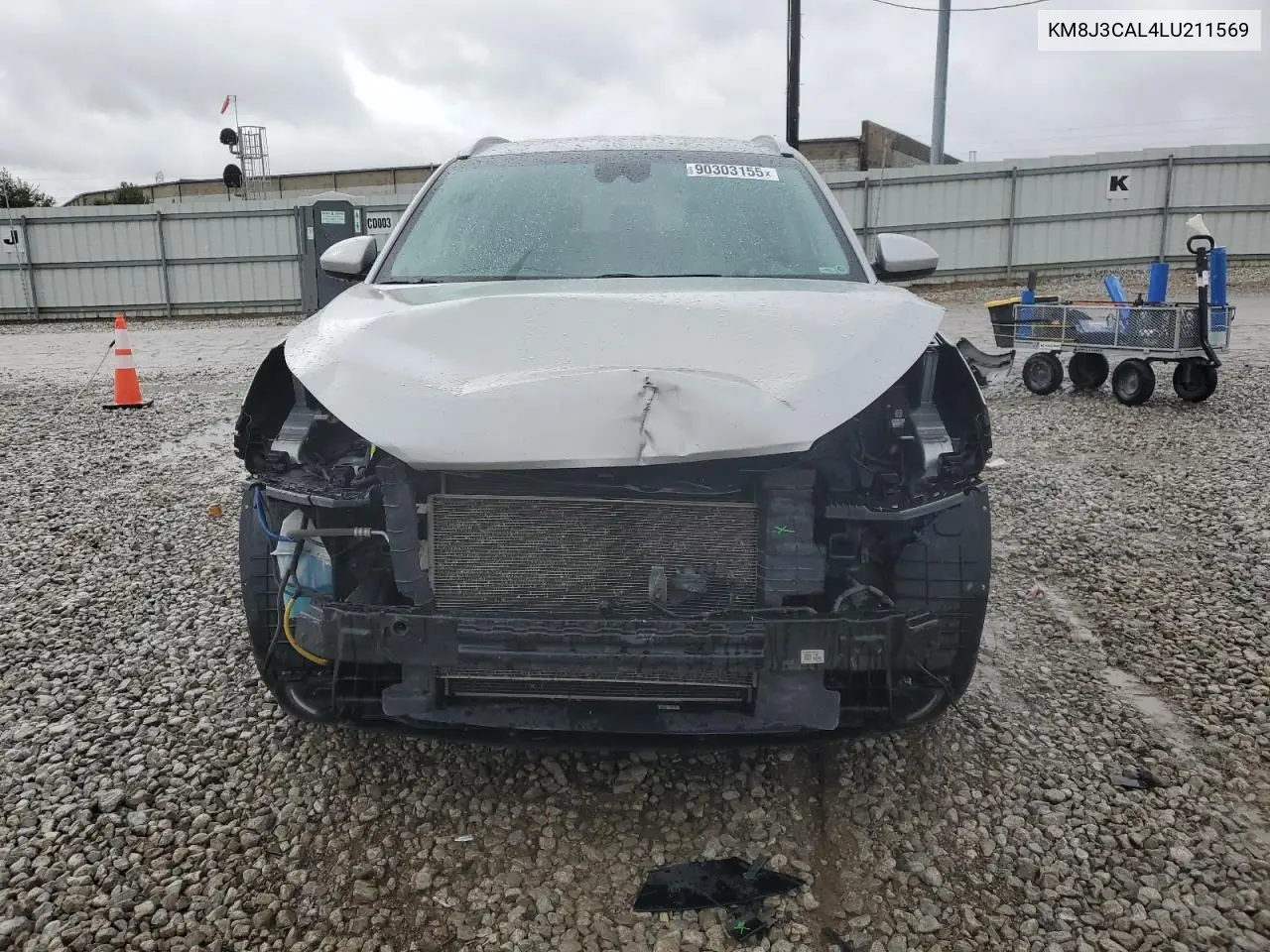 KM8J3CAL4LU211569 2020 Hyundai Tucson Limited
