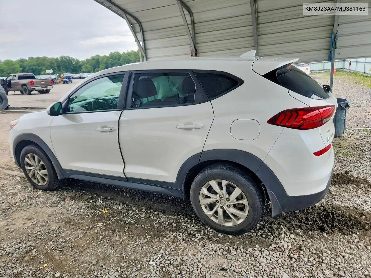 2021 Hyundai Tucson Se VIN: KM8J23A47MU381163 Lot: 57428996