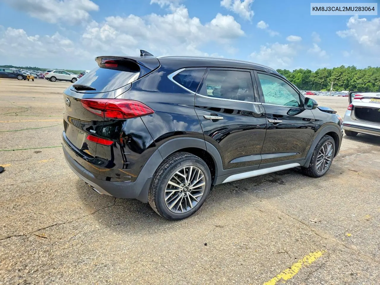 2021 Hyundai Tucson Limited VIN: KM8J3CAL2MU283064 Lot: 58198466