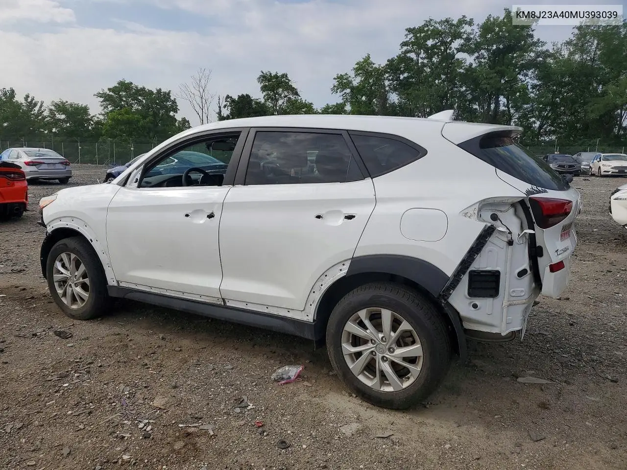 2021 Hyundai Tucson Se VIN: KM8J23A40MU393039 Lot: 60600676