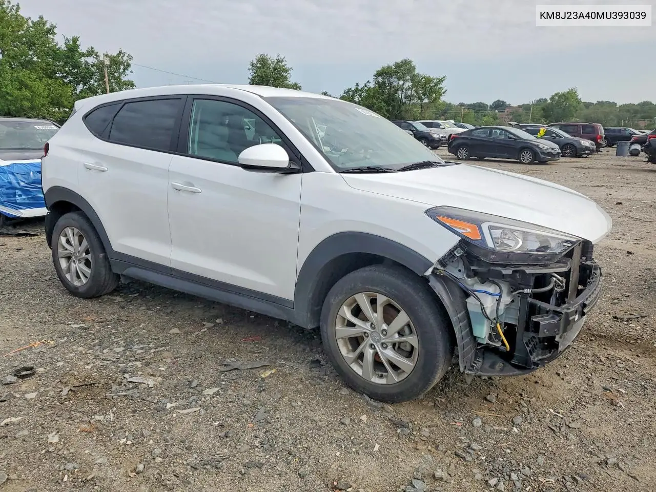 2021 Hyundai Tucson Se VIN: KM8J23A40MU393039 Lot: 60600676