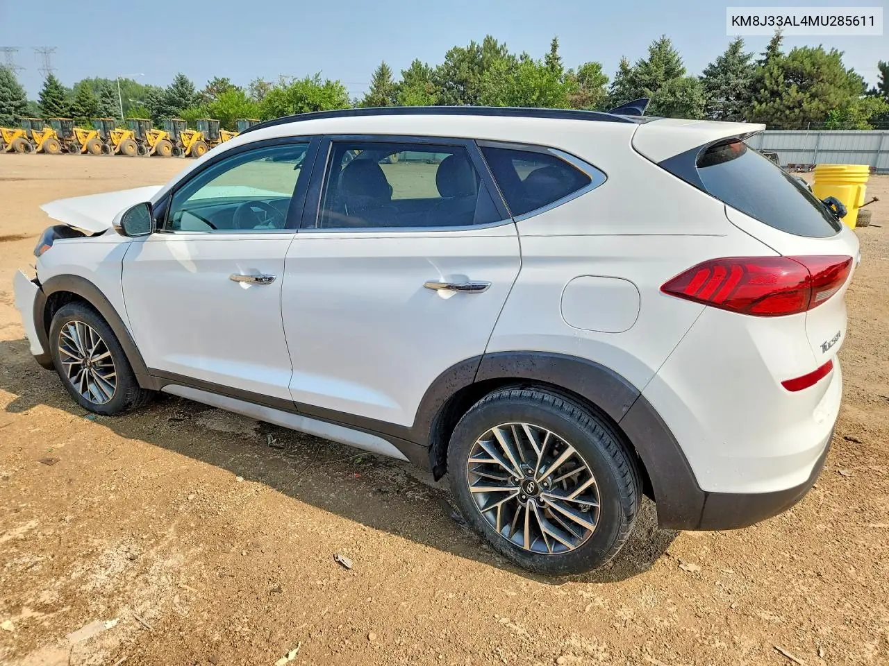 2021 Hyundai Tucson Ultimate VIN: KM8J33AL4MU285611 Lot: 61605416