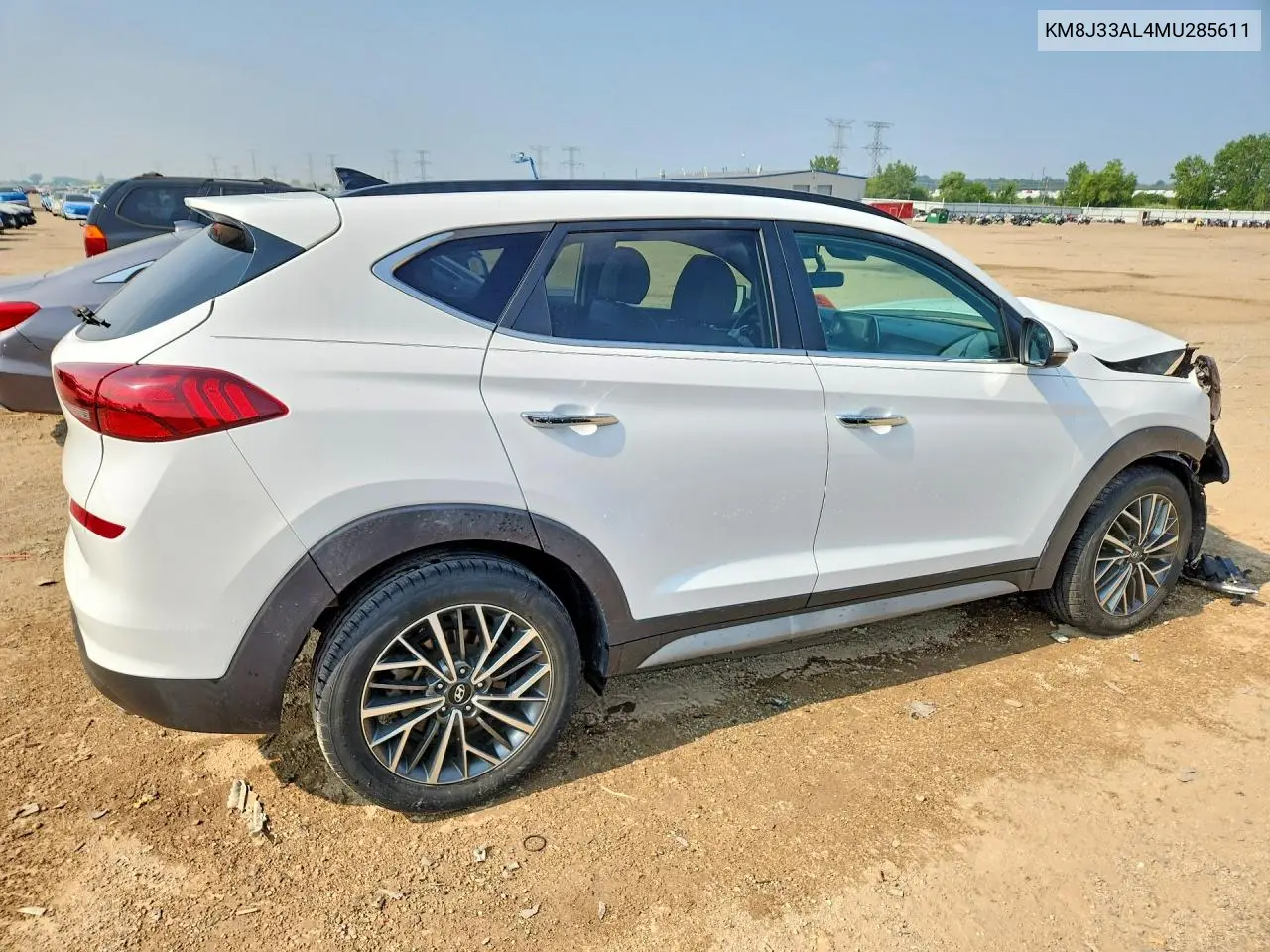 2021 Hyundai Tucson Ultimate VIN: KM8J33AL4MU285611 Lot: 61605416