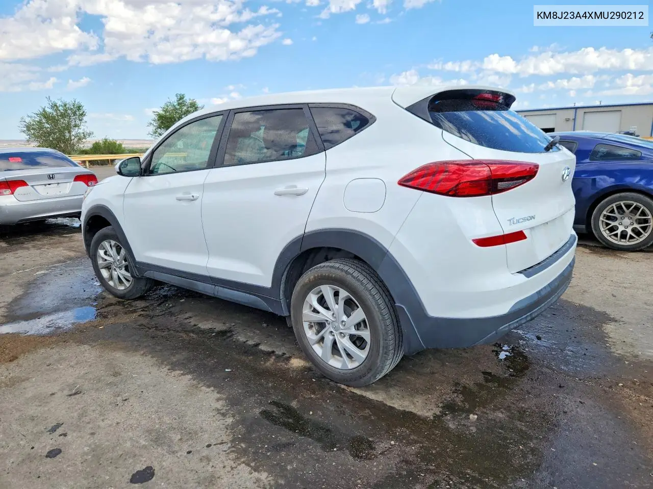 2021 Hyundai Tucson Se VIN: KM8J23A4XMU290212 Lot: 61713076