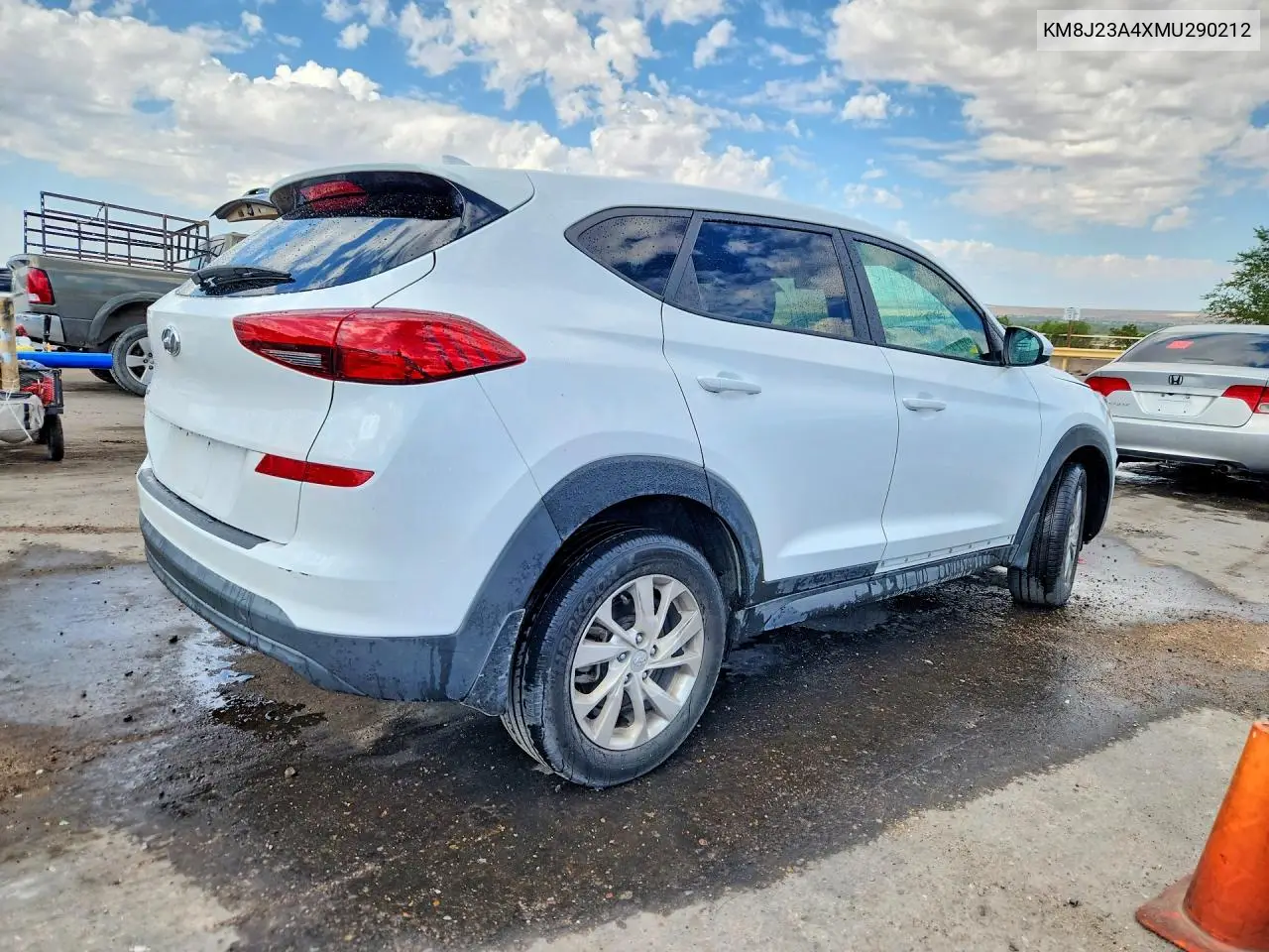 2021 Hyundai Tucson Se VIN: KM8J23A4XMU290212 Lot: 61713076
