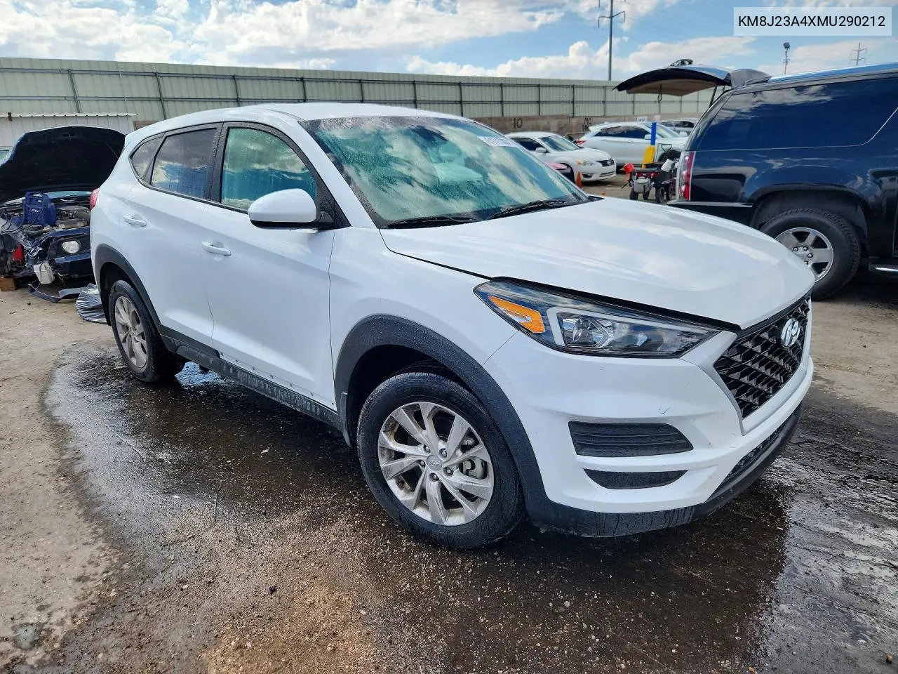 2021 Hyundai Tucson Se VIN: KM8J23A4XMU290212 Lot: 61713076